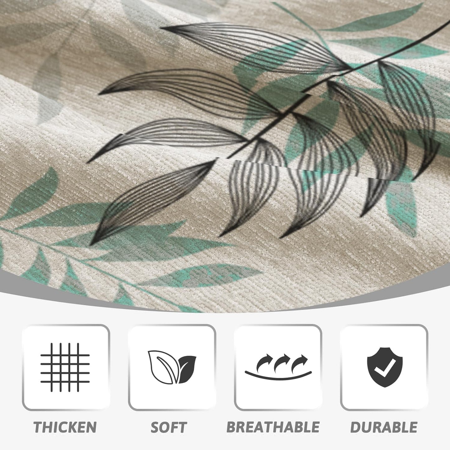 Super Soft Throws for Sofa and Couch – Tropical Oasis Green